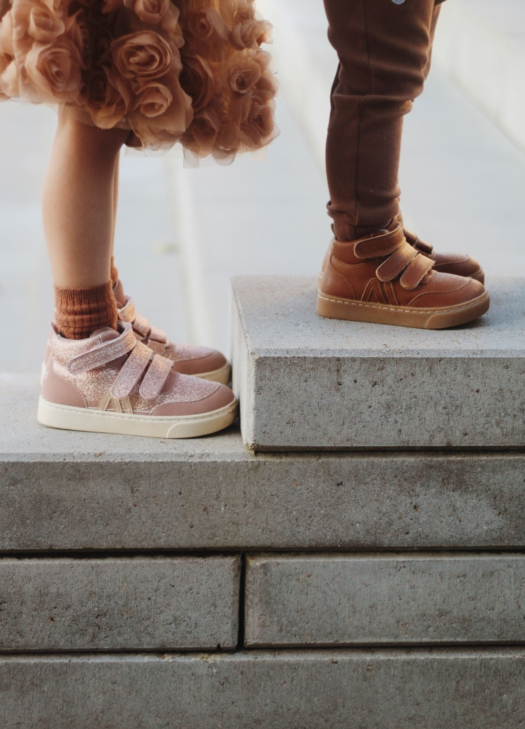 ASK - Fodformet Mid-Hi Sneaker - Natural White