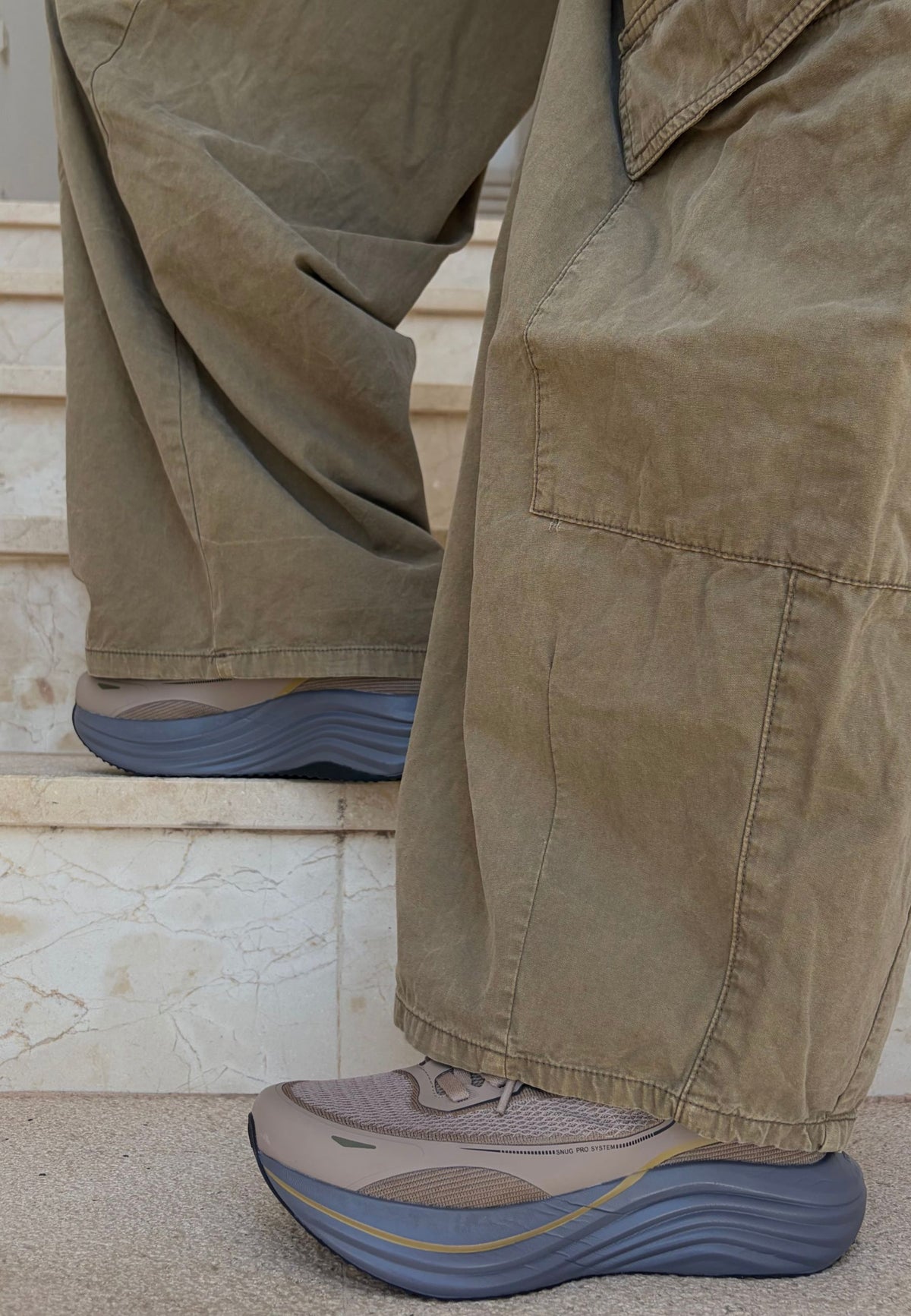 AANKL MOVE - Brown/Grey