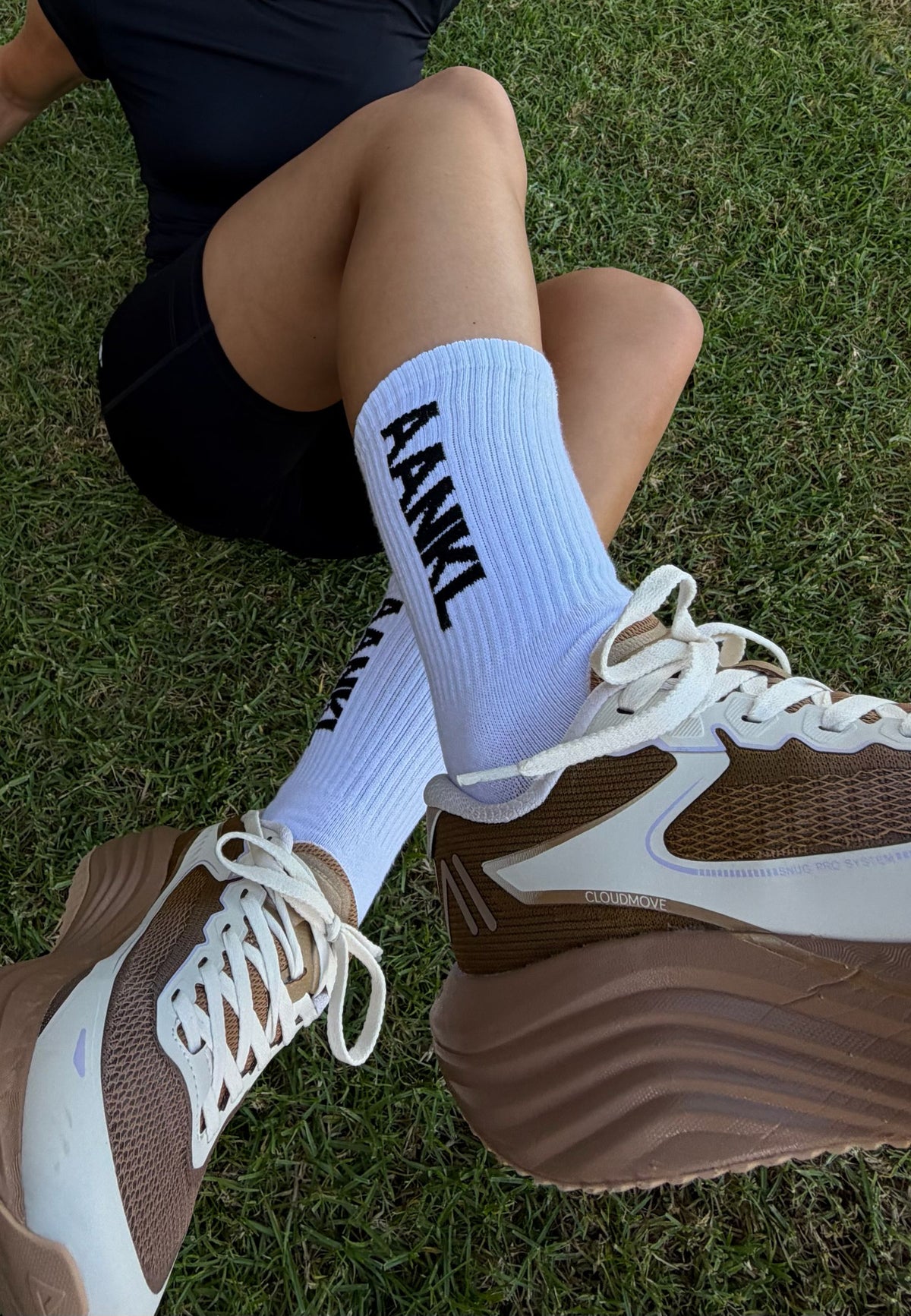 AANKL MOVE - Brown/Cream