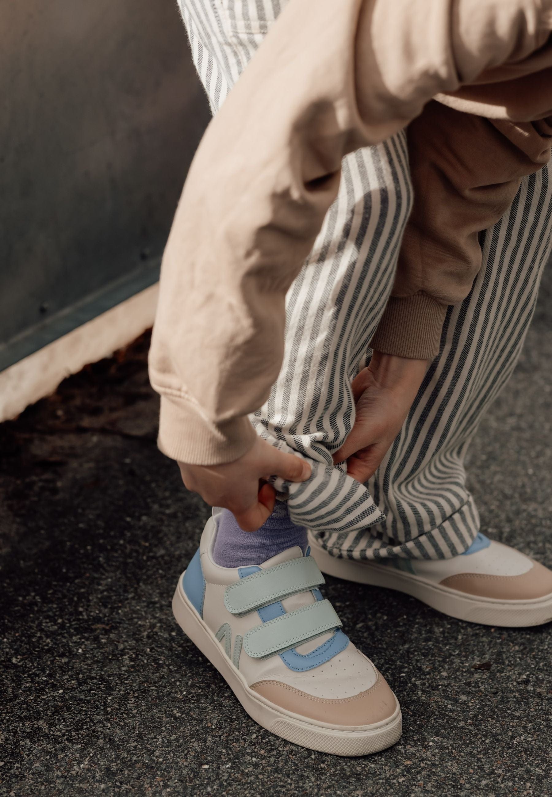 #farve_Off-white/Blue/Mint