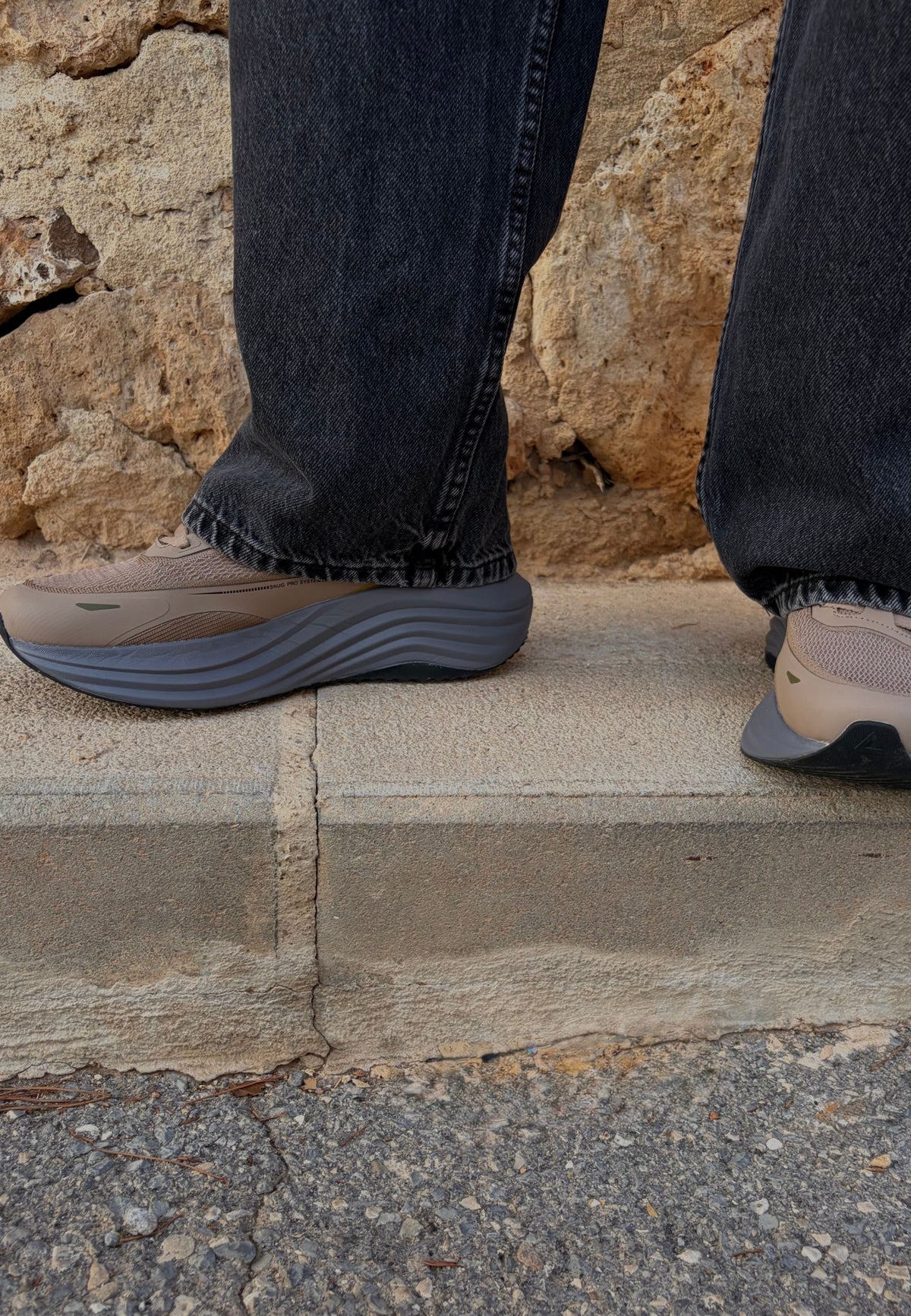 AANKL MOVE - Brown/Grey